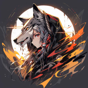 dot-wolf-tattoo – tattoo design ideas free ai generated – realism-volume-effect – for-ribs – Gallery: wolves-inkby-ai