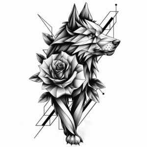 freedom-symbol-wolf-tattoo – tattoo design ideas free ai generated – realism-true-to-life – for-wrist-side – Gallery: wolves-inkby-ai