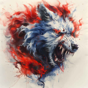 spiritual-motif-wolf-tattoo – tattoo design ideas free ai generated – surrealism-unreal – for-toe – Gallery: wolves-inkby-ai