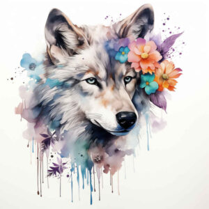 strength-symbol-wolf-tattoo – tattoo design ideas free ai generated – realism-subtle-gradients – for-arm – Gallery: wolves-inkby-ai