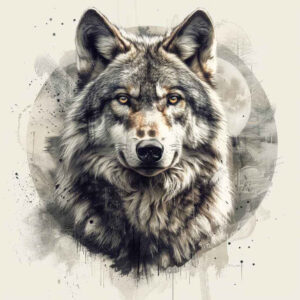 wolves tattoo design ideas expressive color alpha energy for fingers