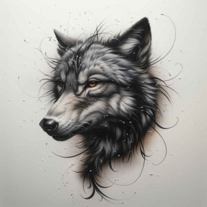 wolves tattoo design ideas ornamental ancient guardian strength and power