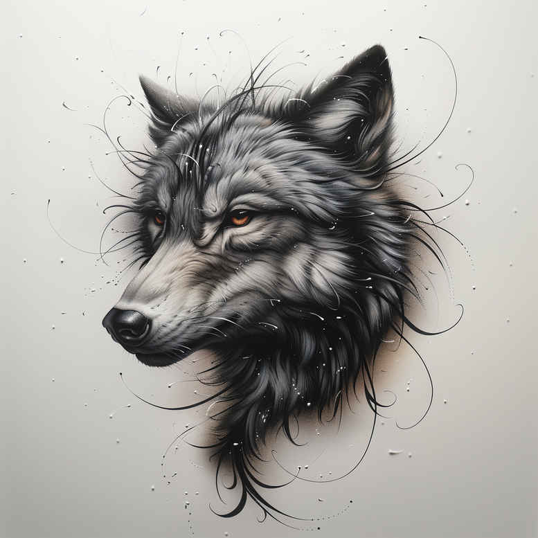 wolves tattoo design ideas ornamental ancient guardian strength and power