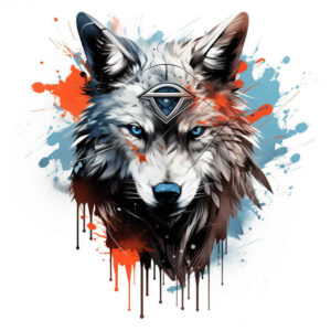 wolves tattoo design ideas form fidelity deep forest mark strength and power