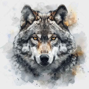 wolves tattoo design ideas deep blacks fang bearer for upper shoulder