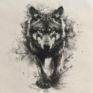 wolves tattoo design ideas detailed textures feral echo for lower arm