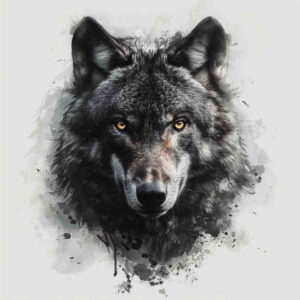 wolves tattoo design ideas Surrealism mystical fierce loyalty shows resilience