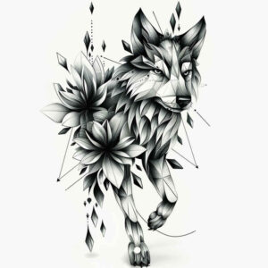 wolves tattoo design ideas structured design fierce loyalty symbol of determination