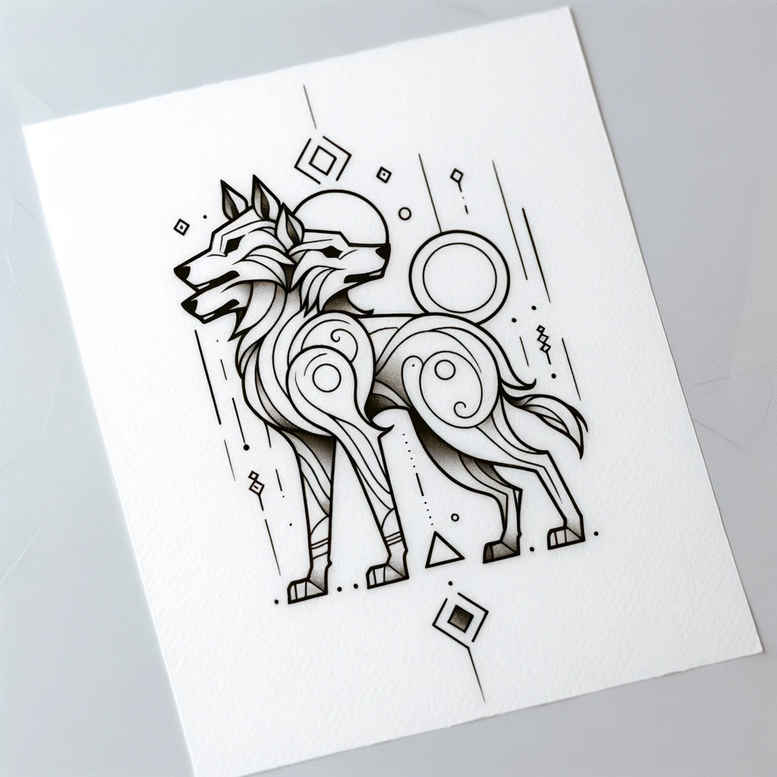wolves tattoo design ideas refined detail moon howler represents perseverance