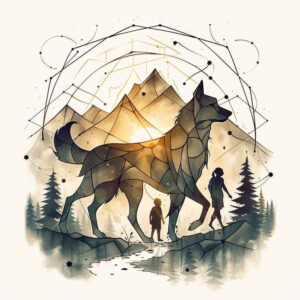 wolves tattoo design ideas form fidelity moonlit watcher stands for determination