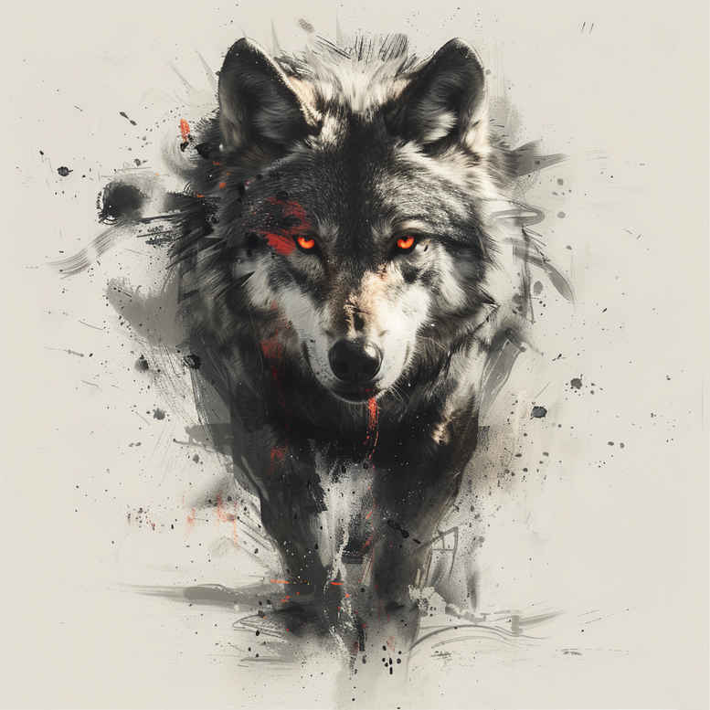 wolves tattoo design ideas solid blacks mystic path for heel