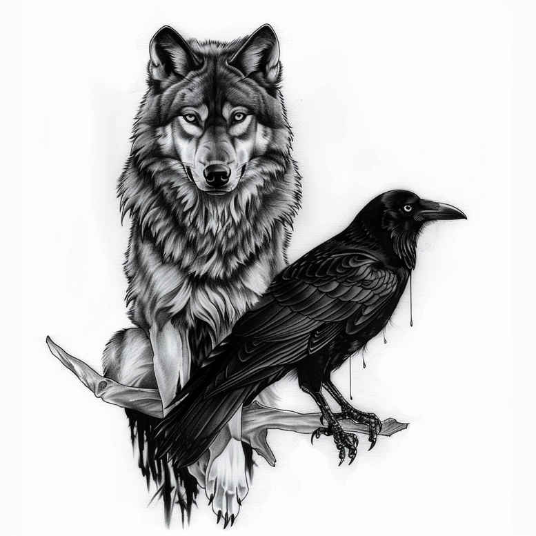 wolves tattoo design ideas layered inks nature\'s ghost for spine