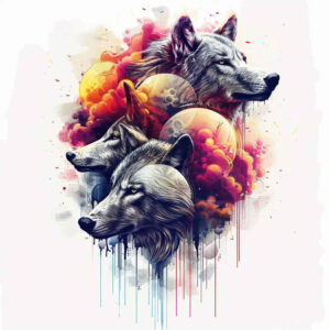 wolves tattoo design ideas razor-sharp night stalker endurance and power