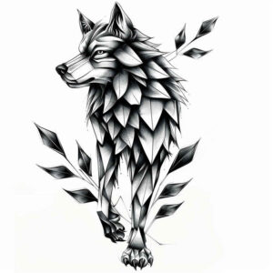 wolves tattoo design ideas classic motifs night stalker for abdomen