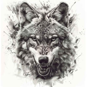 wolves tattoo design ideas high-key nocturnal strength embodying perseverance