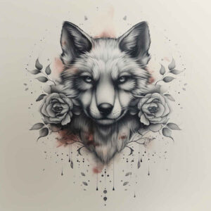 wolves tattoo design ideas classic motifs pack leader for sternum