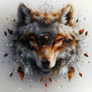 wolves tattoo design ideas dramatic lighting primal instinct embodying courage