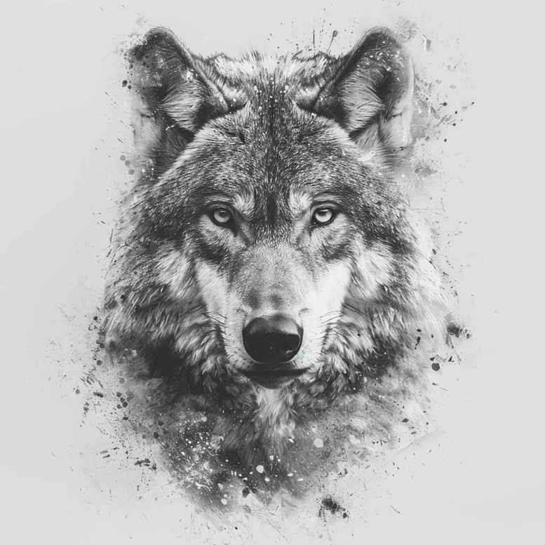 wolves tattoo design ideas soft blending primal instinct for palm