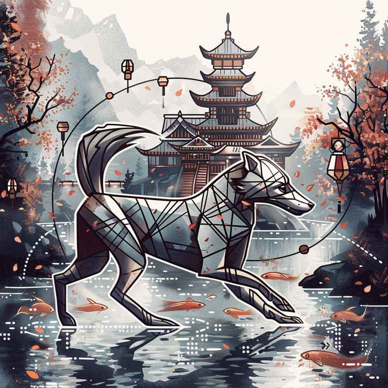 wolves tattoo design ideas Realism natural tones twilight eyes for scapula