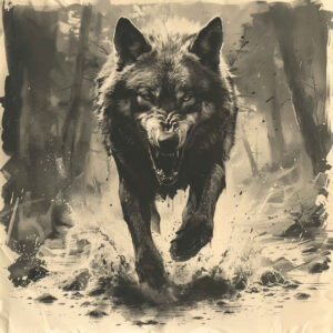 wolves tattoo design ideas layered inks twilight eyes symbolising perseverance
