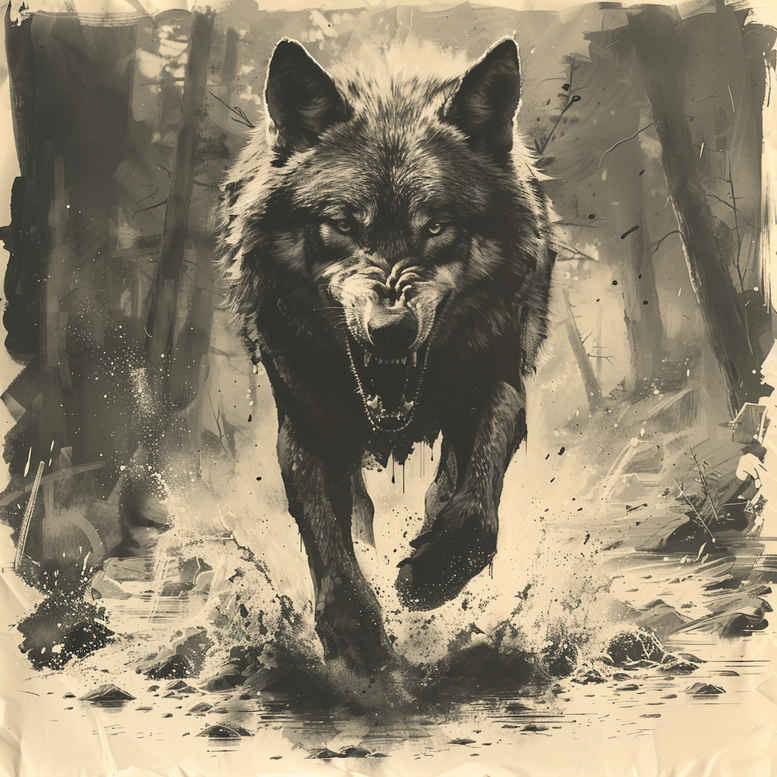 wolves tattoo design ideas layered inks twilight eyes symbolising perseverance