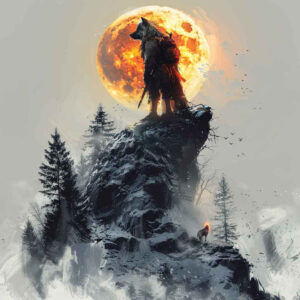 wolves tattoo design ideas Realism lifelike eyes untamed force for upper thigh