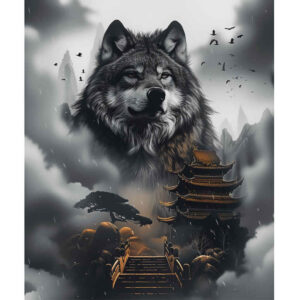 wolves tattoo design ideas Surrealism metaphysical untamed tracker for foot