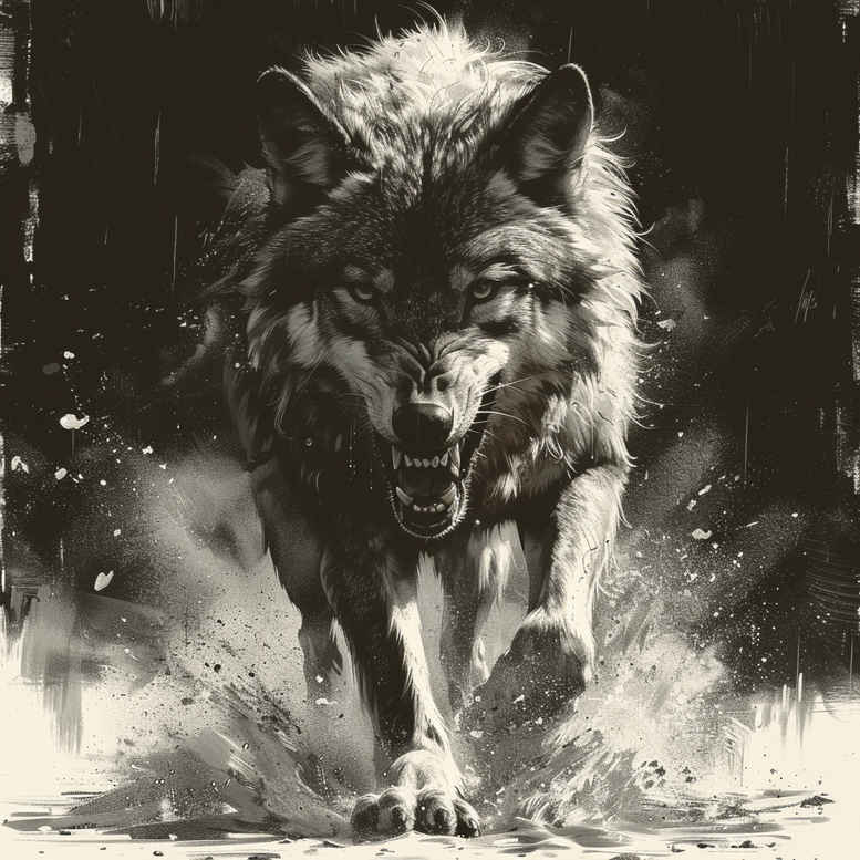 wolves tattoo design ideas strong outlines untamed tracker for foot