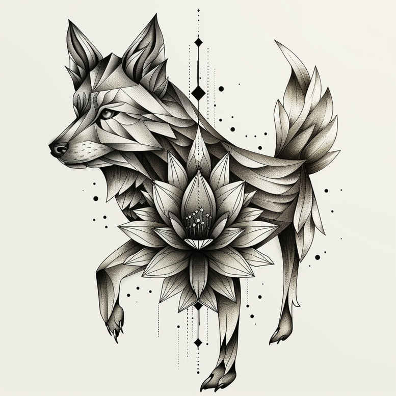wolves tattoo design ideas Realism true skin wilderness call for ankle