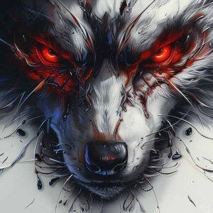 wolf-tattoo – tattoo design ideas free ai generated – neotraditional-modern-classic – for-nape – Gallery: wolves-inkby-ai