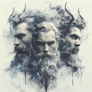 artistic-detail-tattoo – tattoo design ideas free ai generated – realism-photo-accuracy – for-upper-thigh – Gallery: zeus-inkby-ai