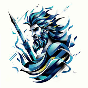 celestial-motif-tattoo – tattoo design ideas free ai generated – realism-highlight-detail – for-triceps – Gallery: zeus-inkby-ai