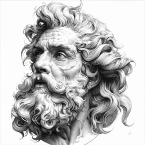 lightning-motif-tattoo – tattoo design ideas free ai generated – neotraditional-bold-highlights – for-outer-arm – Gallery: zeus-inkby-ai