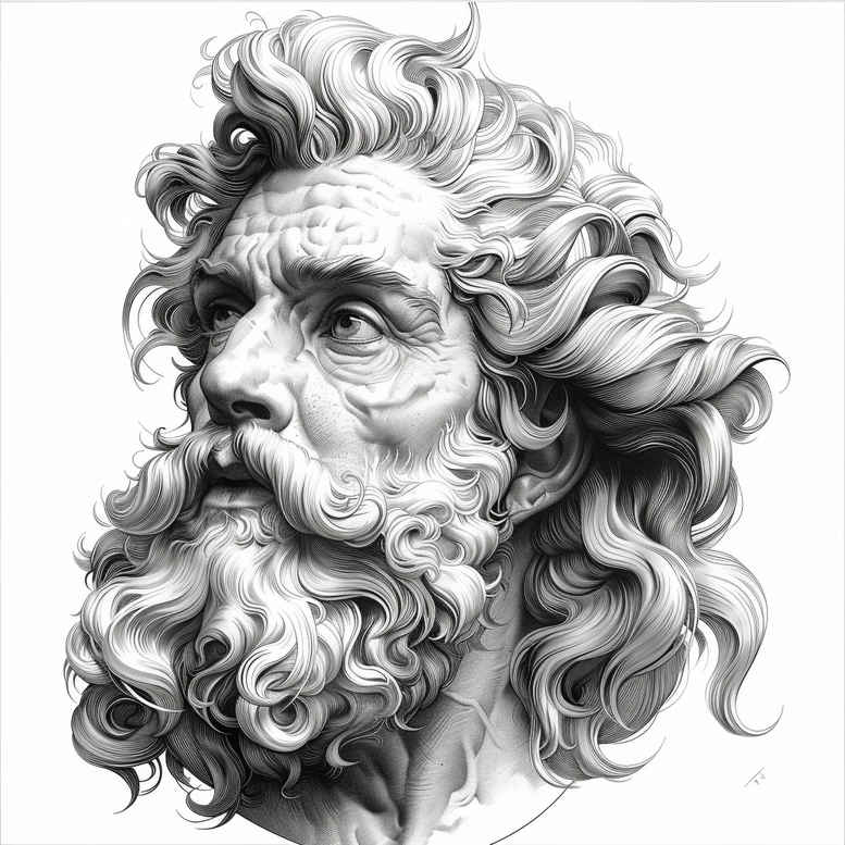 lightning-motif-tattoo – tattoo design ideas free ai generated – neotraditional-bold-highlights – for-outer-arm – Gallery: zeus-inkby-ai