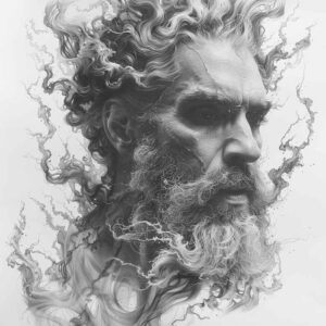 might-and-power-tattoo – tattoo design ideas free ai generated – neotraditional-enhanced-color – for-back – Gallery: zeus-inkby-ai