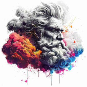 olympian-god-tattoo – tattoo design ideas free ai generated – neotraditional-modern-classic – for-shoulder – Gallery: zeus-inkby-ai