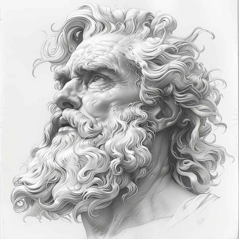 protection-motif-tattoo – tattoo design ideas free ai generated – realism-glowing-edges – for-shoulder-blade – Gallery: zeus-inkby-ai