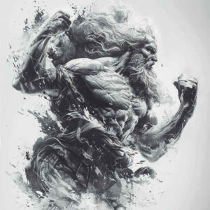 zeus tattoo design ideas Surrealism impossible forms cloudbreaker for wrist side