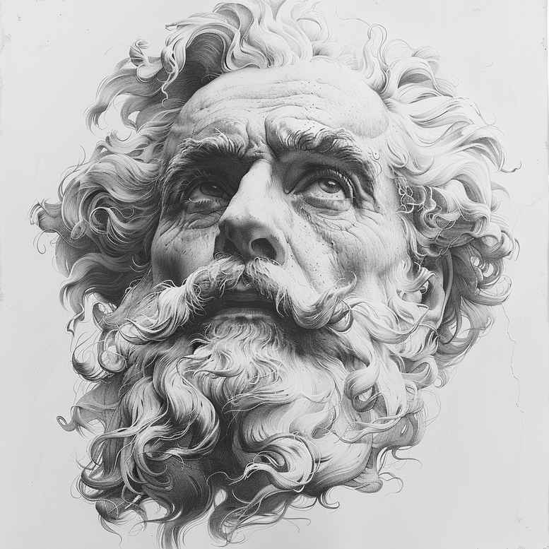 zeus tattoo design ideas phantasmagoric divine judge determination and power