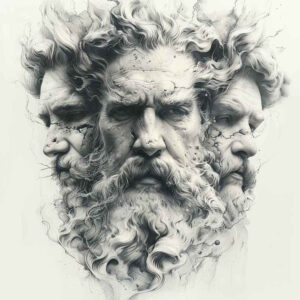 zeus tattoo design ideas clear lines divine lightning for full back