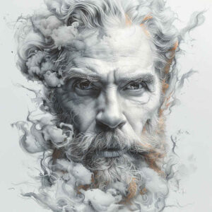 zeus tattoo design ideas Realism realistic proportions electric aura embodying endurance