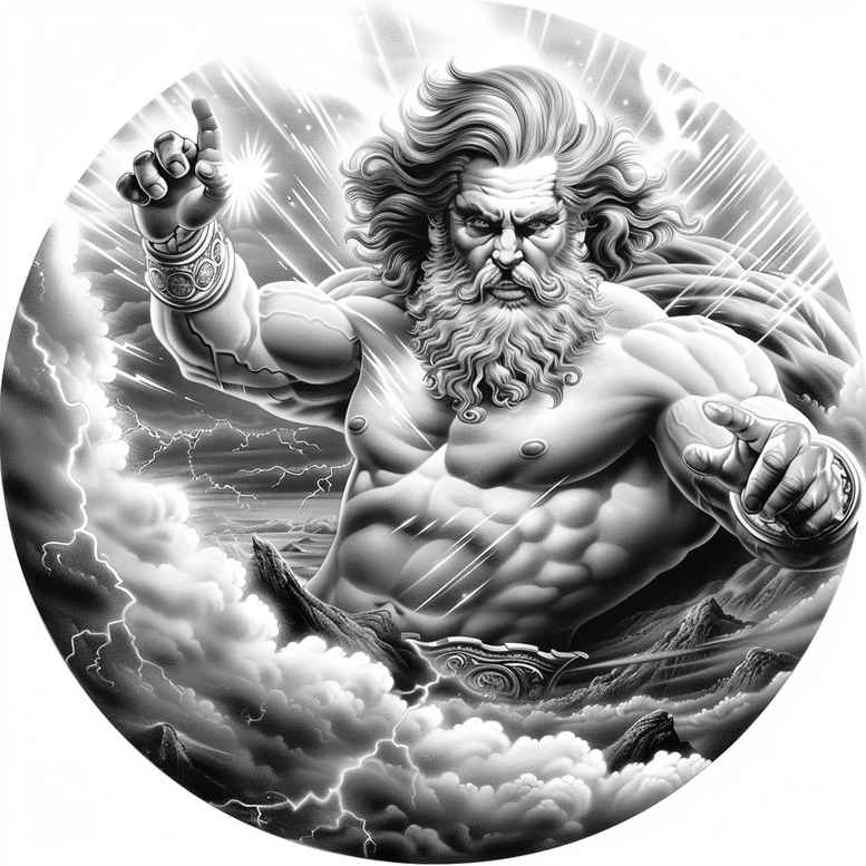 zeus tattoo design ideas modern classic father of gods meaning resilience
