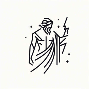 zeus tattoo design ideas Surrealism mystical immortal leader meaning strength