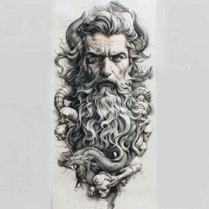 zeus tattoo design ideas minimalist mythic storm for wrist