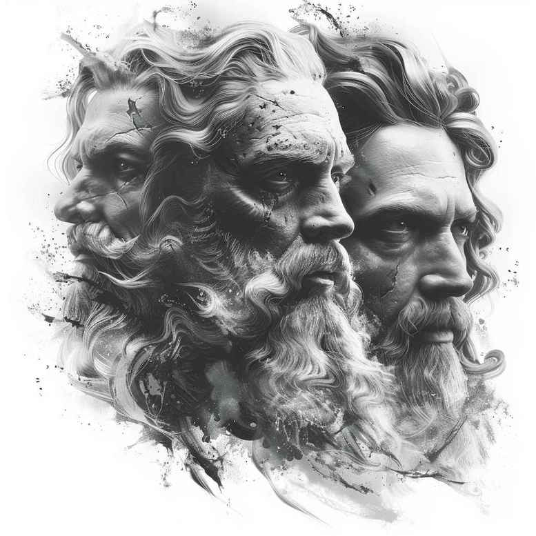 zeus tattoo design ideas Realism reflective light ruler of skies meaning determination