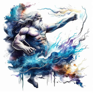 zeus tattoo design ideas balanced color sacred authority for side