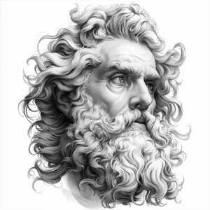 zeus tattoo design ideas vivid hallucination thunder roar represents endurance