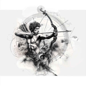zodiac-mysteries-circular-grid-for-back-of-neck – tattoo design ideas free ai generated – Gallery: zodiac-signs-inkby-ai