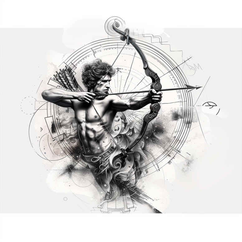 zodiac-mysteries-circular-grid-for-back-of-neck – tattoo design ideas free ai generated – Gallery: zodiac-signs-inkby-ai
