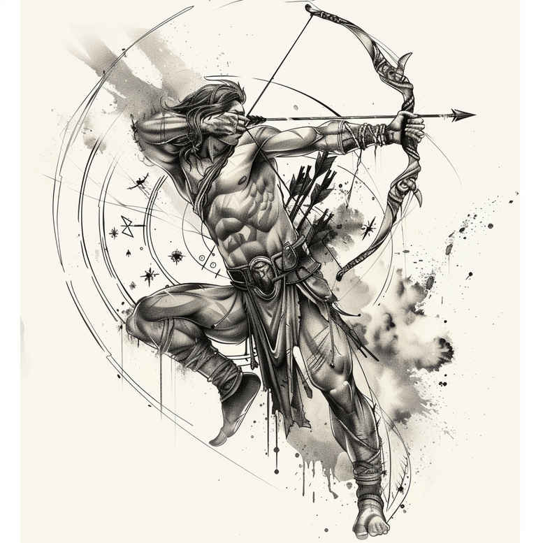 for-women-spirituality-for-thigh – tattoo design ideas free ai generated – Gallery: zodiac-signs-inkby-ai